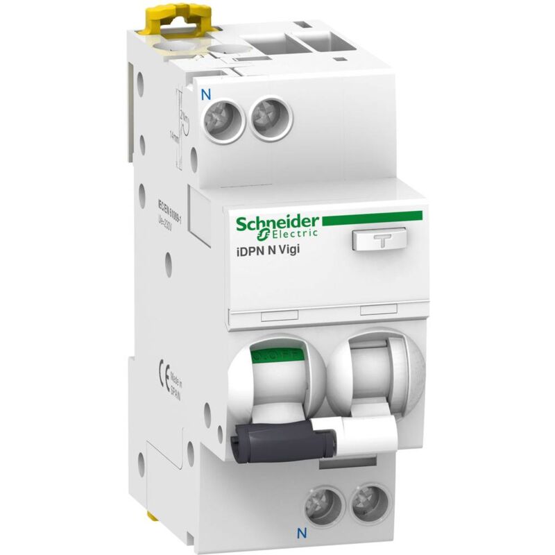 foto del prodotto schneider electric a9d08616 magnetotermico e differenziale 16 a 0.01 a 240 v