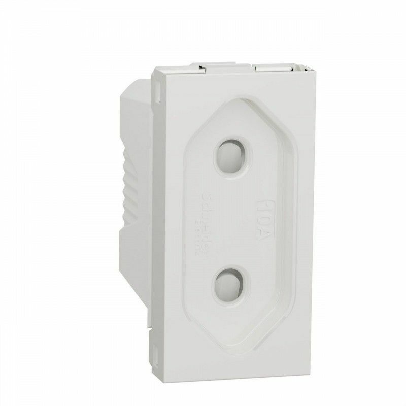 immagine 0 del prodotto schneider electric base presa schuko 2p 10a 1 modulo polare schneider nu303118