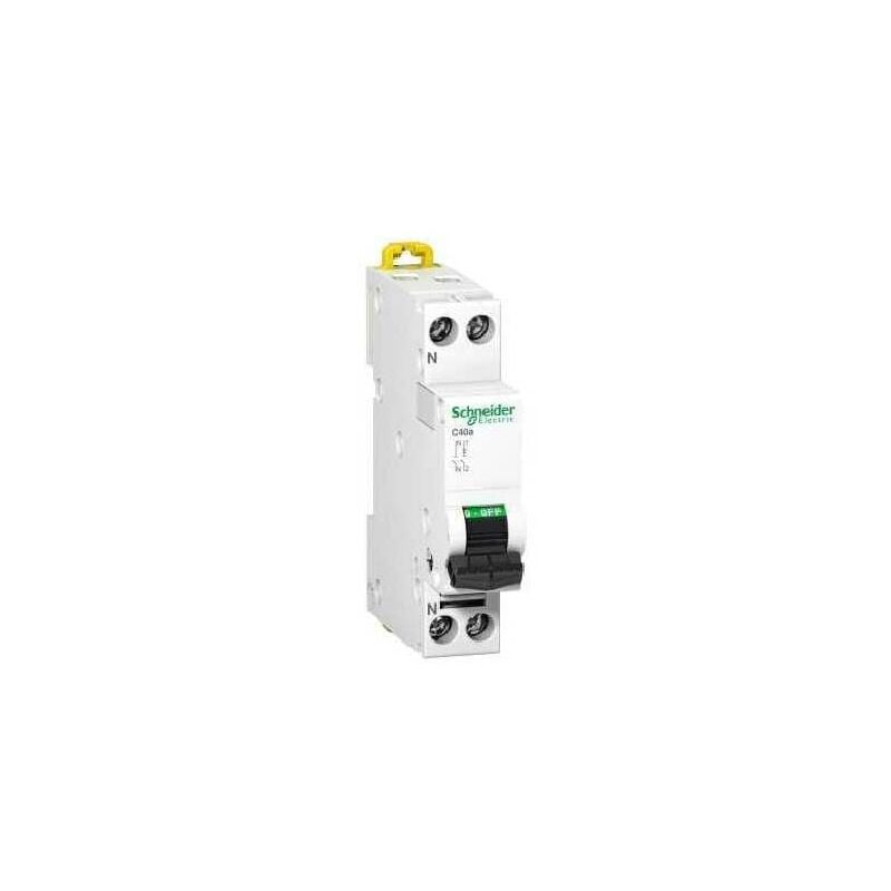 foto del prodotto schneider electric c40a interruttore magnetotermico 1p n c 50hz 6a 4500a