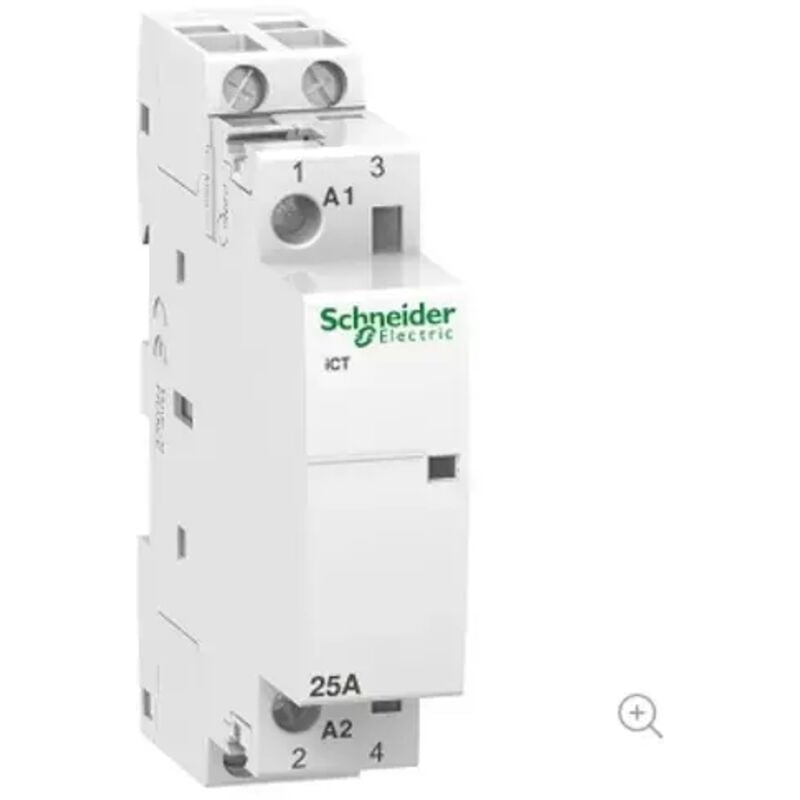 foto del prodotto schneider electric - contattore schneider 25a 2na 24vac 1 modulo a9c20132