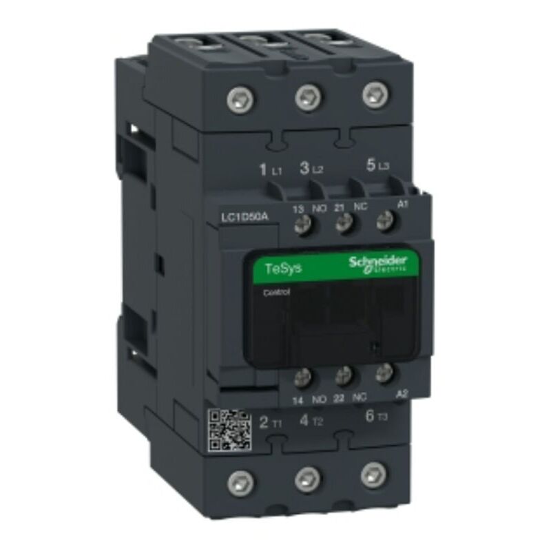 foto del prodotto schneider electric contattore telemecanique tesys d everlink 50a 3p 220v lc1d50am7