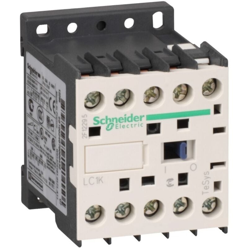 foto del prodotto schneider electric - contattore tesys lc1k 3 poli ac3 440v a-220 230vac schneider cod. lc1k0910m7