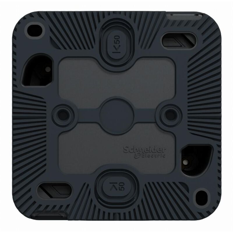 foto del prodotto schneider electric deviatore completo impermeabile, mureva, grigio antracite