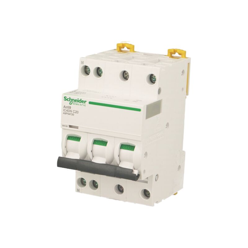 foto del prodotto schneider electric disjoncteur modulaire t trapolaire compact schneider acti9 ic40n 40a courbe c