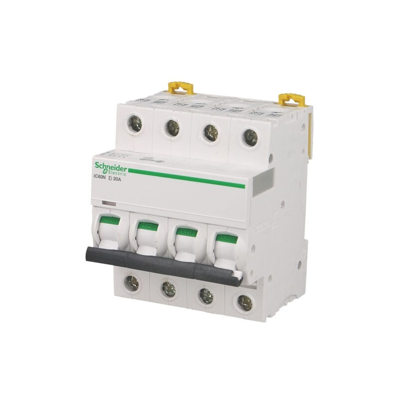 foto del prodotto schneider electric disjoncteur modulaire t trapolaire schneider acti9 ic60n 10a courbe d