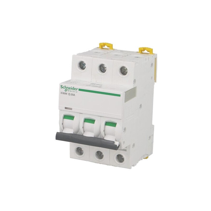 immagine 0 del prodotto schneider electric disjoncteur modulaire tripolaire schneider acti9 ic60n 63a courbe d