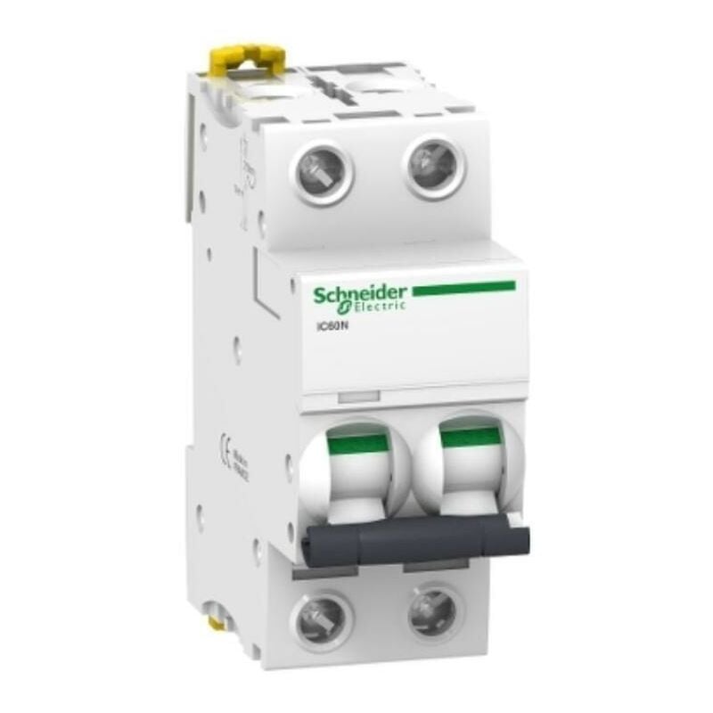 foto del prodotto schneider electric interruttore magnetotermico acti9 ic60n 2p 32a 6000a curva c a9f79232