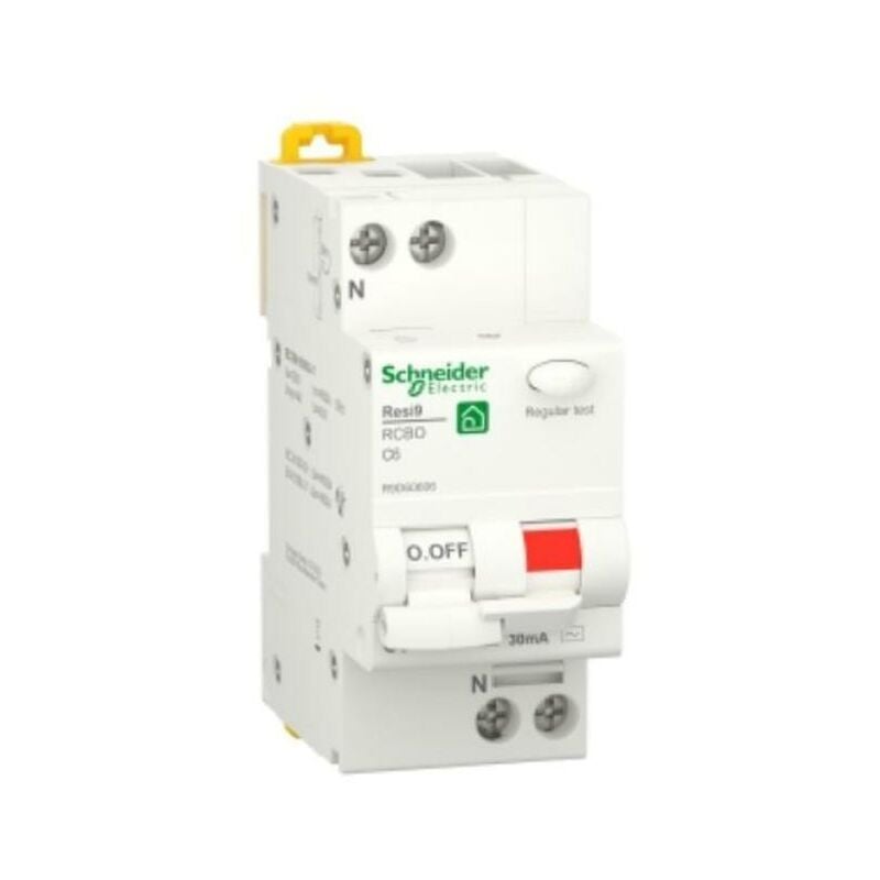 foto del prodotto schneider electric - interruttore magnetotermico differenziale 1p n 6a 30ma- r9d60606