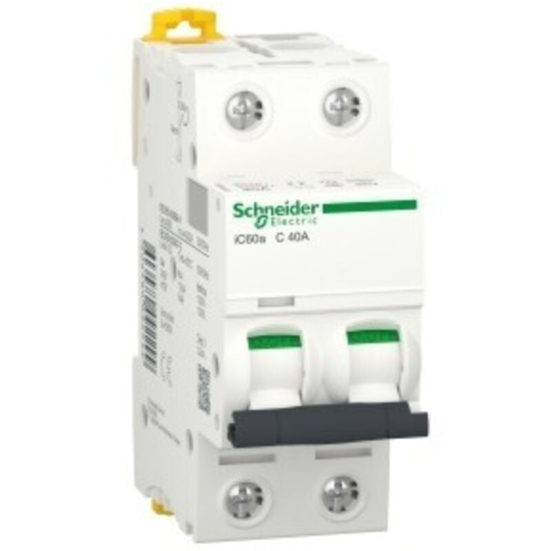foto del prodotto schneider electric - interruttore magnetotermico ic60a 2p c 40a 4500a schneider cod. a9f64240