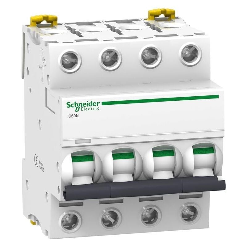 foto del prodotto schneider electric interruttore magnetotermico modulare ic60n 4p curva c 63a 6000a acti9 schneider
