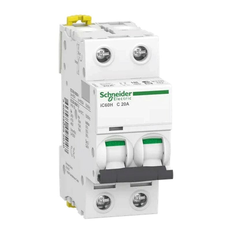 foto del prodotto schneider electric interruttore magnetotermico schneider 2p 20a 10ka c 2m ic60h a9f89220