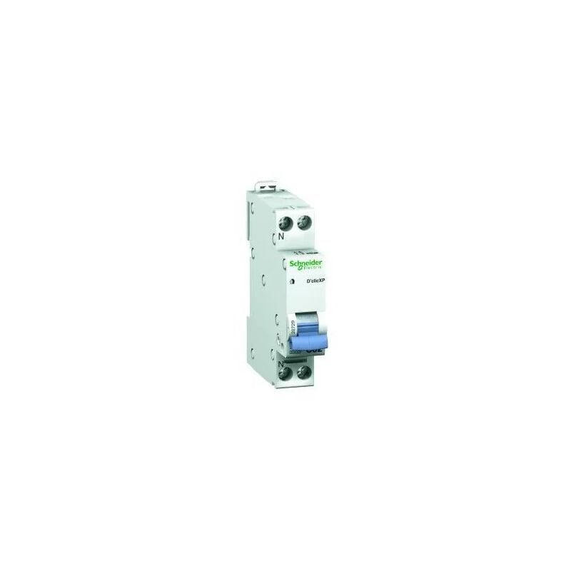 foto del prodotto schneider electric interruttore modulare schneider 20728 multi9 click 1p n 25a curva c