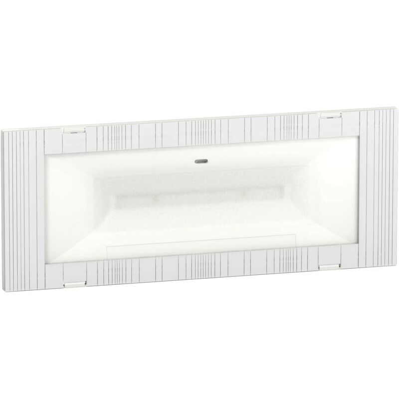 foto del prodotto schneider electric lampada d emergenza a parete led 130 lumen 2h rilux ip40 schneider ova38388