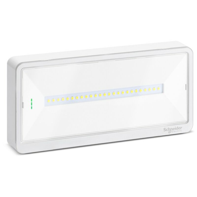 foto del prodotto schneider electric lampada di emergenza a parete schneider exw light 110 modalit se sa ip65 ova44011