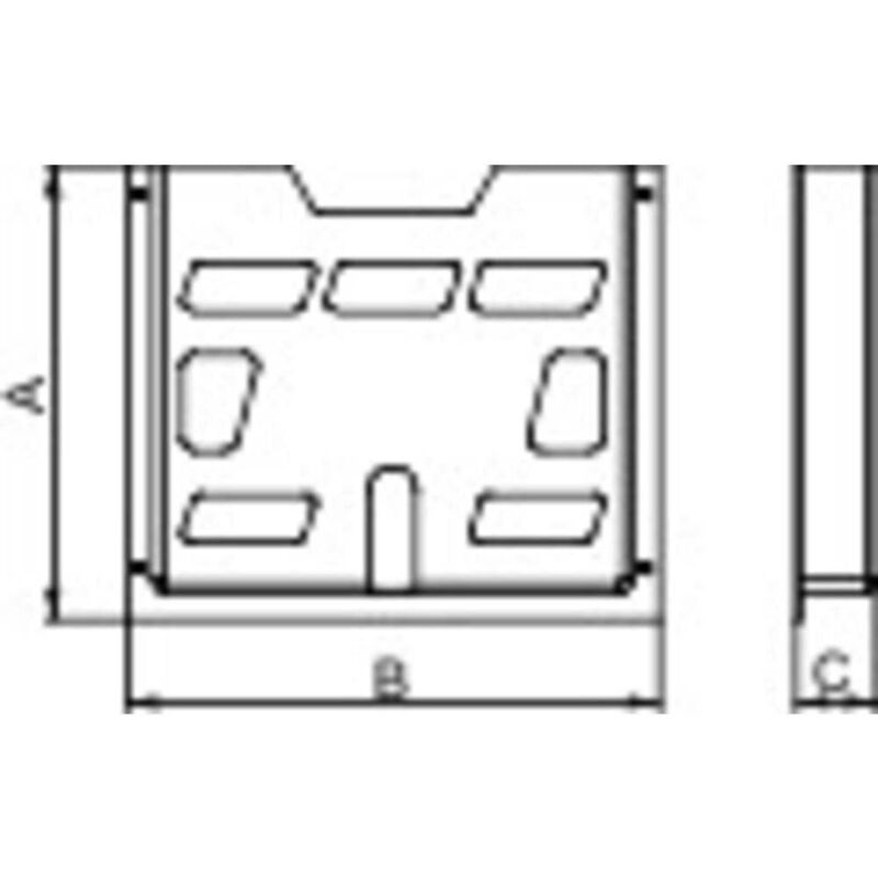 foto del prodotto schneider electric nsydpa44 portadocumenti polistirolo grigio ral 7035 l x l x a 40 x 278 x 234 mm 1 pz.