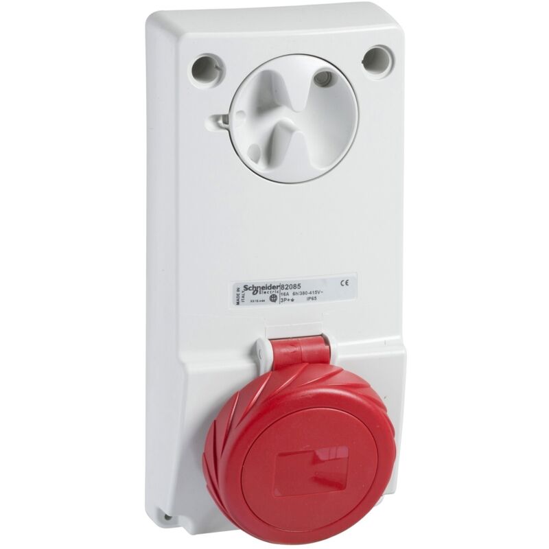 foto del prodotto schneider electric - presa incasso interbloccata ip65 3pt 32a 380v ( schneider cod. 82096 )