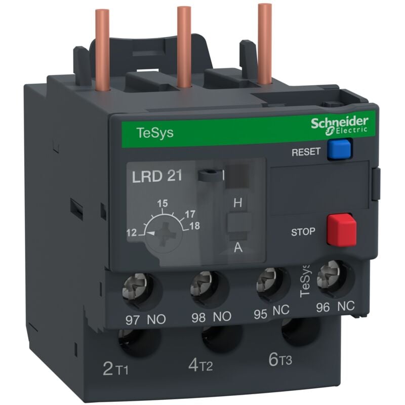 foto del prodotto schneider electric rel sovraccarico termico per motore tesys 12 18 a classe 10a schneider lrd21