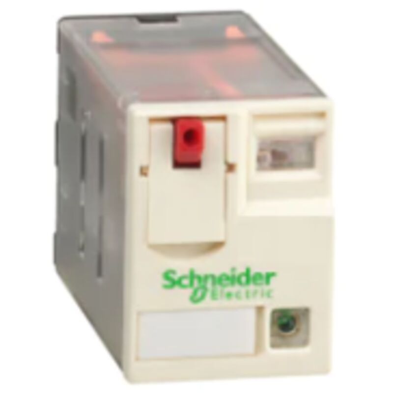 foto del prodotto schneider electric - rele' miniatura 4nc no con led 120vac schneider cod. rxm4ab2f7