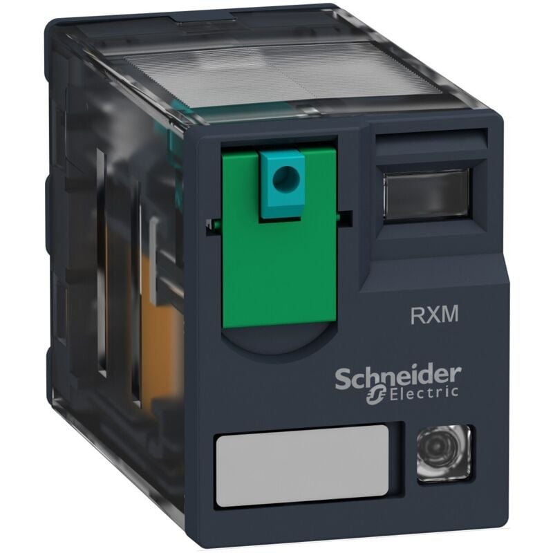 foto del prodotto schneider electric - rele' miniatura 4nc no con led 24vdc schneider cod. rxm4ab2bd