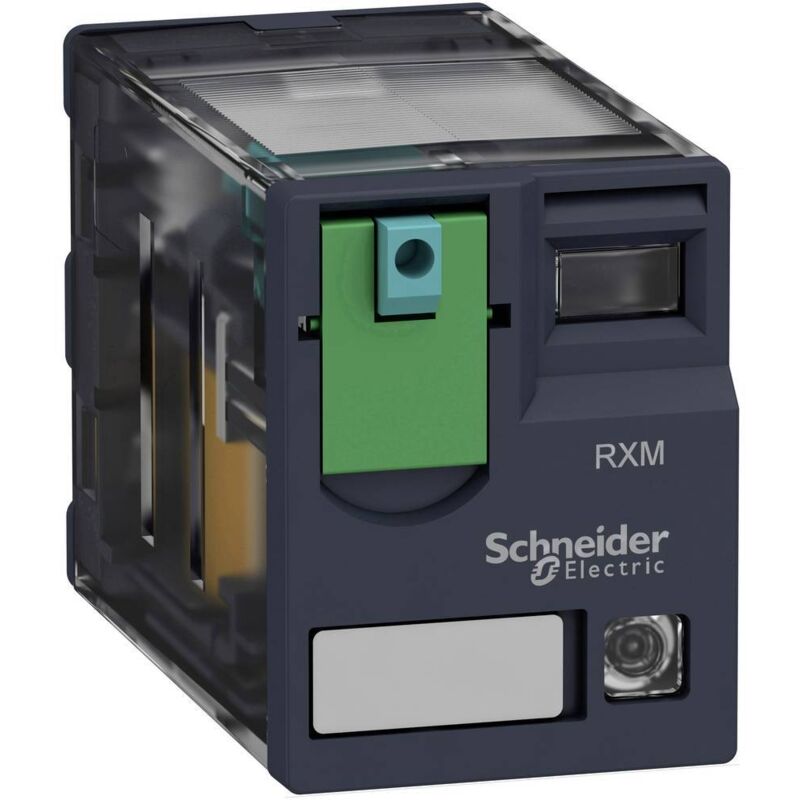 foto del prodotto schneider electric rxm2ab2bd rel ad innesto 24 v dc 12 a 2 nc, 2 na 1 pz.