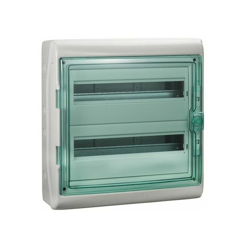 foto del prodotto schneider electric schneider 13984 kaedra cassettiera a 2 file con 36 moduli 460x448x160