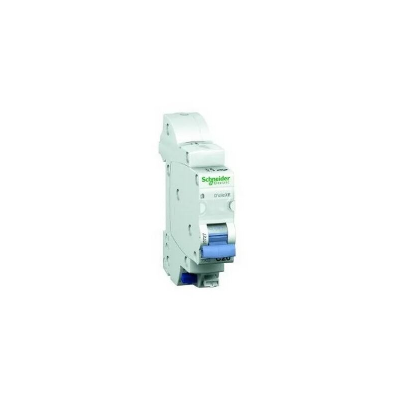 foto del prodotto schneider electric schneider 16724 interruttore automatico duoline xe click 1p n 2a curva c a innesto