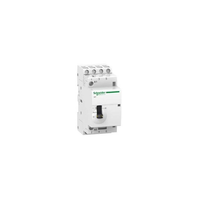 foto del prodotto schneider electric schneider a9c21833 contacteur ict commande manuelle acti9 25a 3no