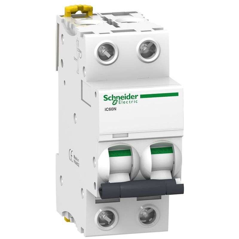 foto del prodotto schneider electric schneider a9f75204 interruttore magnetotermico ic60n 2p d 4a 6000a