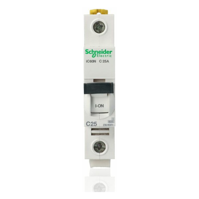 foto del prodotto schneider electric schneider a9f79125 interruttore magnetotermico ic60n 1p c 25a 6000a