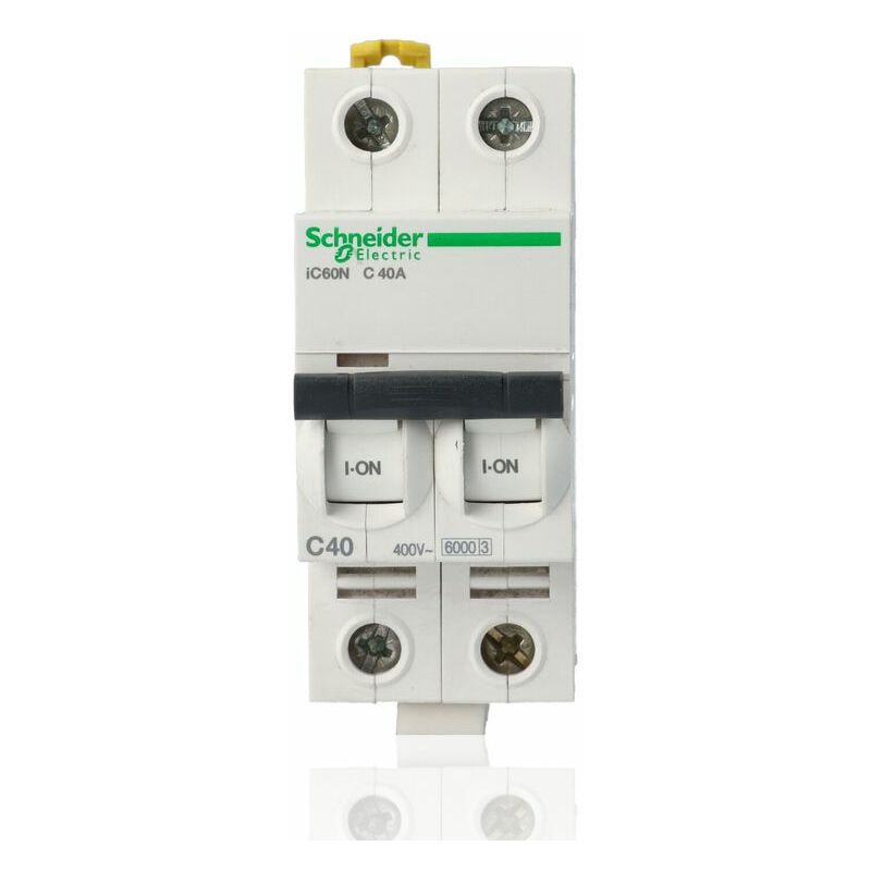 foto del prodotto schneider electric schneider a9f79240 interruttore magnetotermico ic60n 2p c 40a 6000a