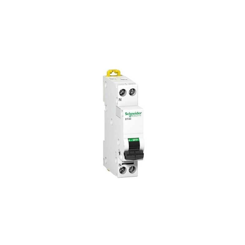 foto del prodotto schneider electric schneider a9n21369 prodis dt40n interruttore automatico 1p n 32a curva c