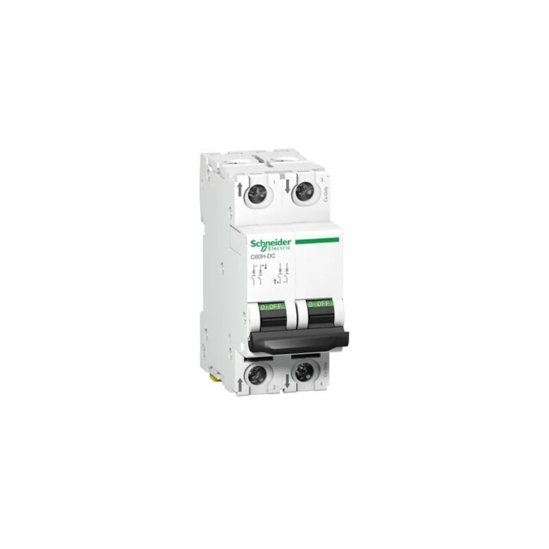 foto del prodotto schneider electric - schneider a9n61535 interruttore c60h-dc 500vdc 32a 2p courbe c