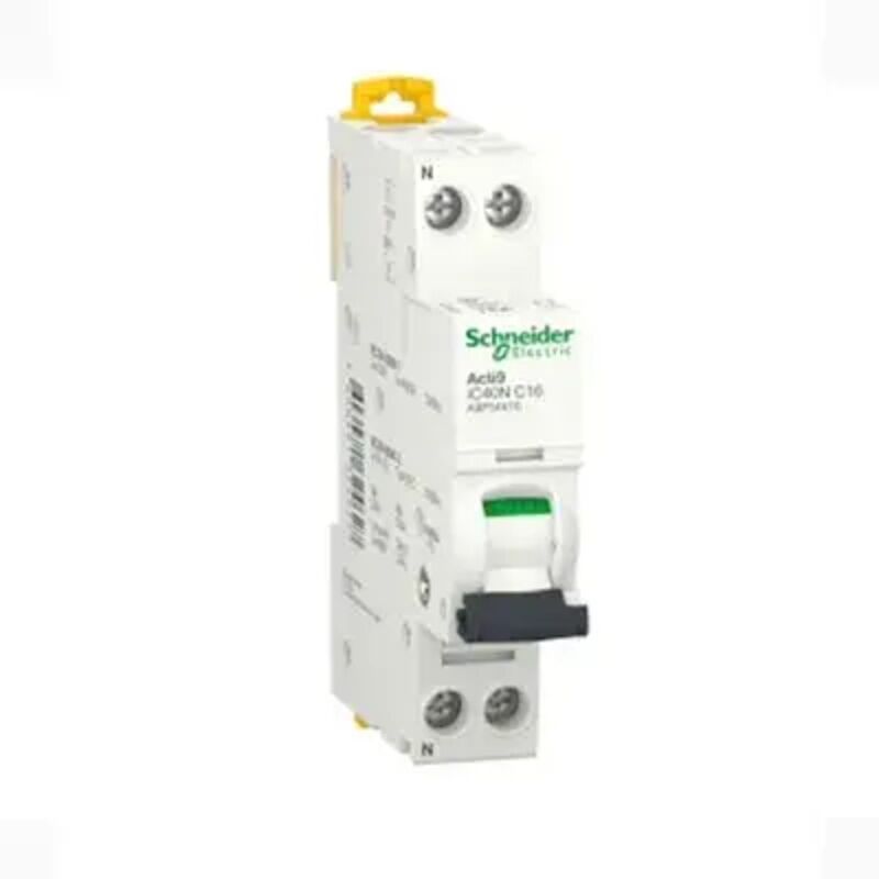 foto del prodotto schneider electric schneider a9p54616 interruttore magnetotermico ic40n 1p n c 16a 6000a