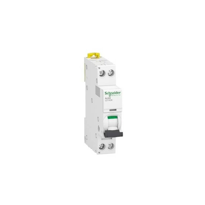 foto del prodotto schneider electric schneider a9p71620 interruttore 20a idt40k acti9 4,5ka curva c 1p n