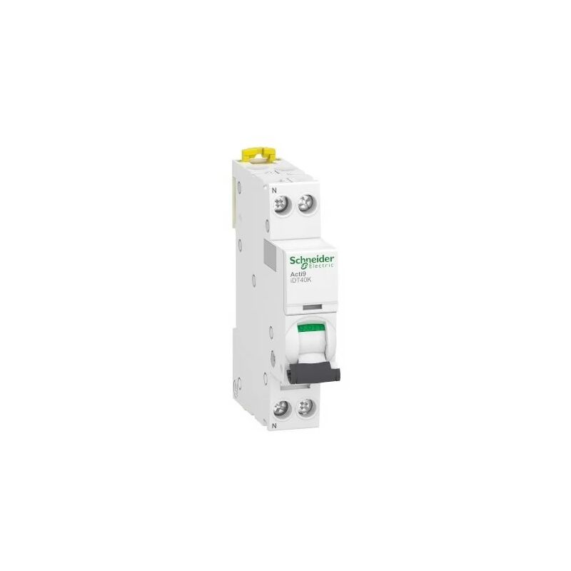 foto del prodotto schneider electric schneider a9p71625 interruttore 25a idt40k acti9 4,5ka curva c 1p n