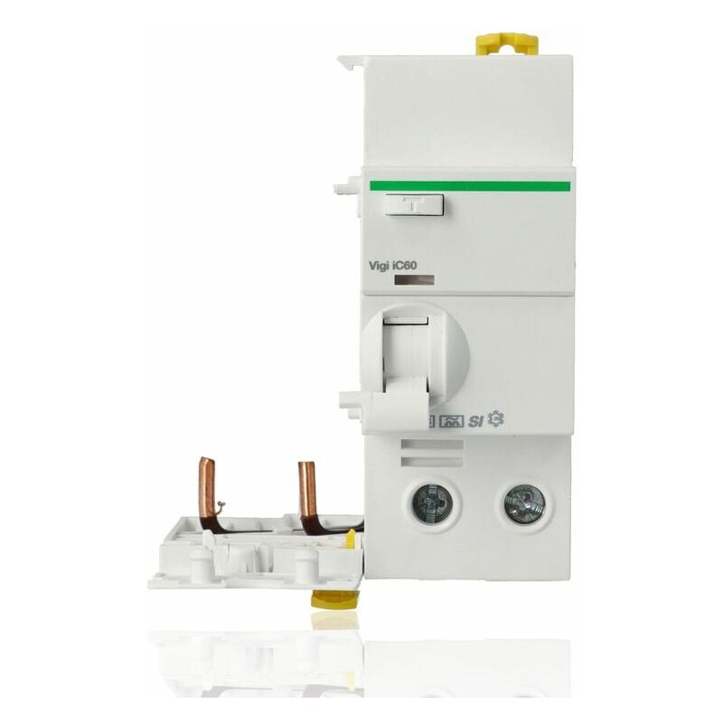 foto del prodotto schneider electric schneider a9v65263 blocco differenziale vigi ic60 2p 63a 300ma tipo a si selettivo 