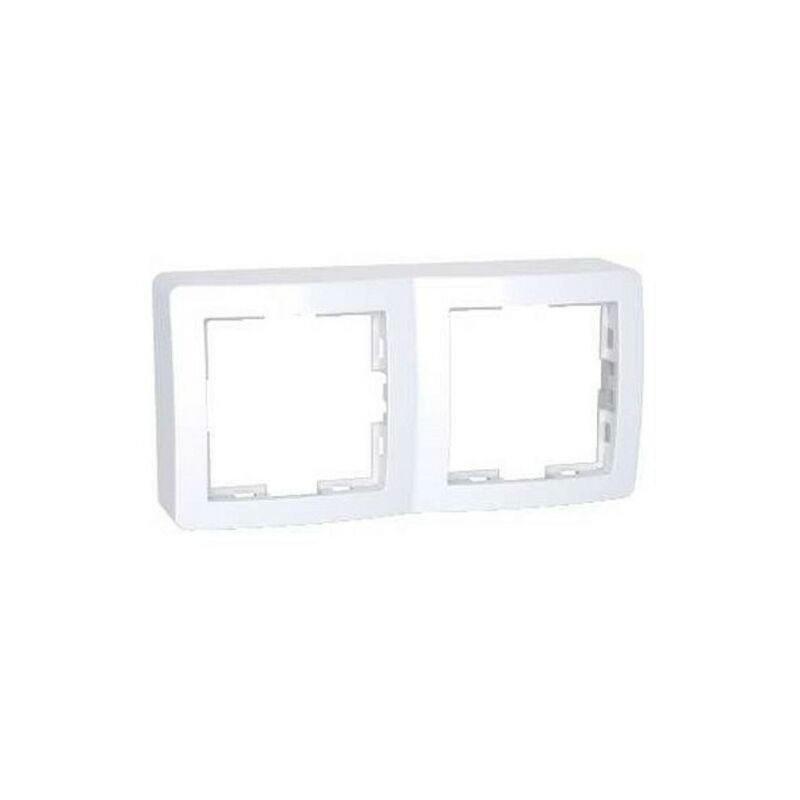 foto del prodotto schneider electric schneider alb61442 alr a doppia cornice standard da parete 62x124mm profondit 31mm