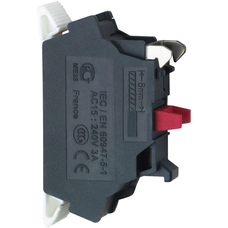 foto del prodotto schneider electric schneider elemento di contatto nc a molla singolo harmony xb4 xb5 zbe1025