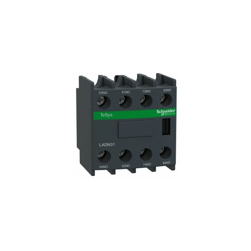 foto del prodotto schneider electric schneider ladn31 blocco contatti ausiliari tesys 3no 1nc morsetti a vite