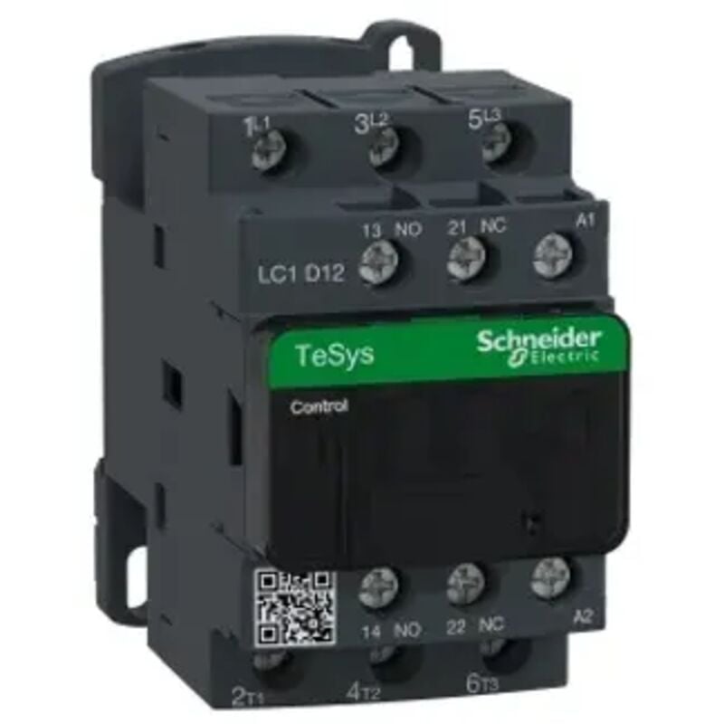 foto del prodotto schneider electric schneider lc1d12e7 contattore tesys lc1d 3 poli ac3 440v 12 a 48 v ac