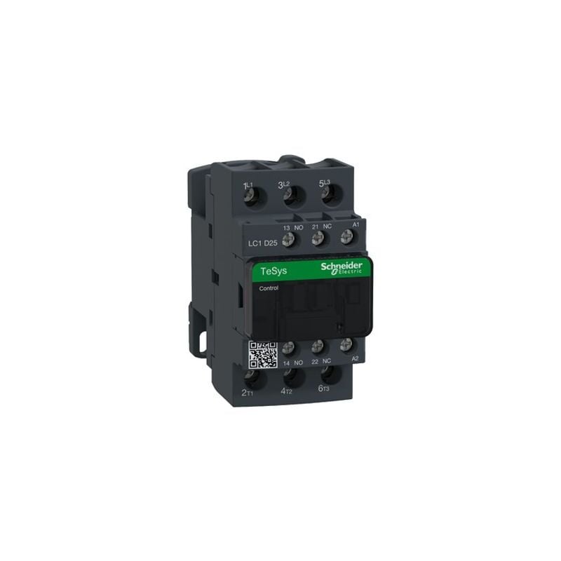 foto del prodotto schneider electric schneider lc1d25b7 contattore 25a 24vac 50