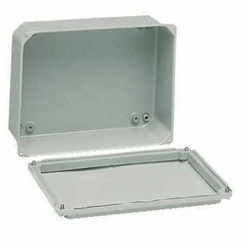 foto del prodotto schneider electric schneider nsydbn1510 scatola di connessione stagna rettangolare senza coni ip55 ik07 155x105x61mm con coperchio basso con chiu