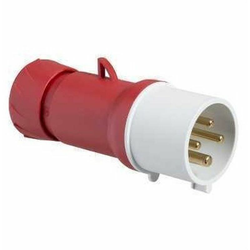 foto del prodotto schneider electric schneider pke32m434 spina antenna 32a 3p tt 380 415v ip44 a vite