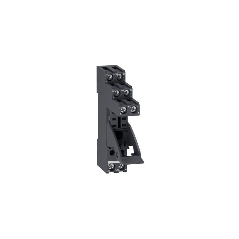 foto del prodotto schneider electric schneider rgze1s48m zelio relay rxg presa rel 2of contatti separati collegamento a morsetti a vite
