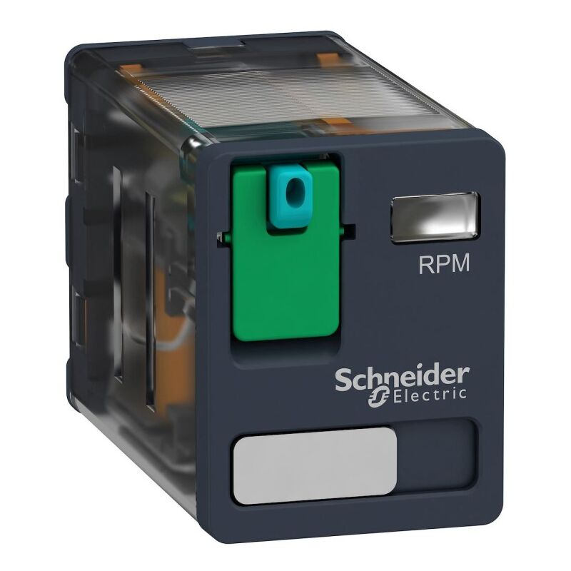 foto del prodotto schneider electric schneider rpm21bd harmony relay rp rel di potenza spina test 2of 15a 24vdc