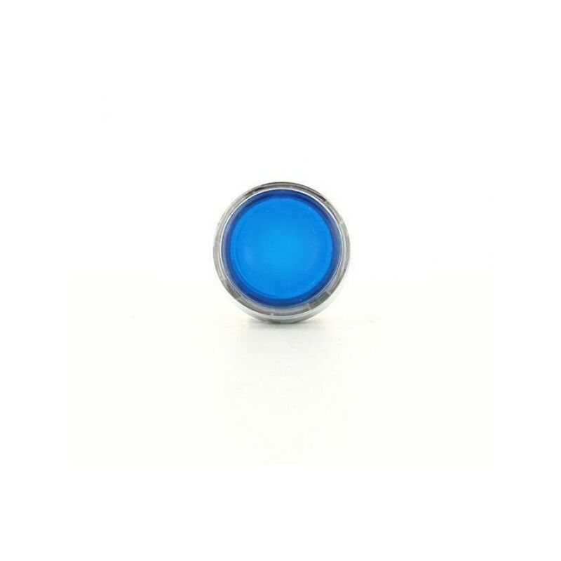 foto del prodotto schneider electric schneider testa pulsante luminoso a filo ghiera solo testa blu led