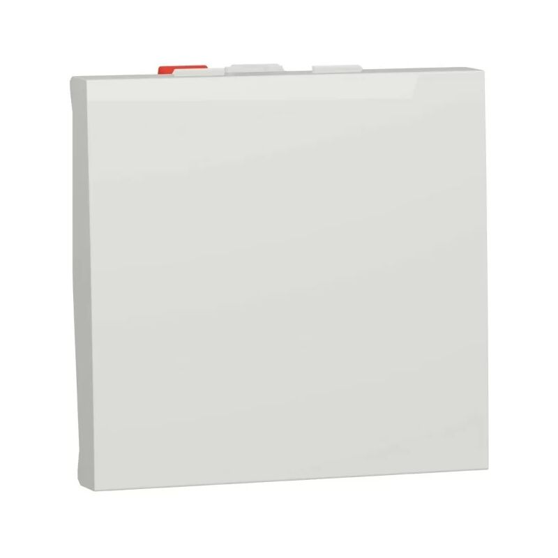 foto del prodotto schneider electric schneider unica nu320318f interruttore bidirezionale 10a connessione rapida 2 moduli bianco