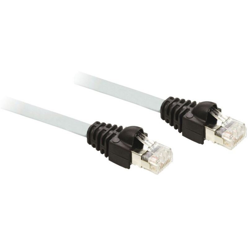 foto del prodotto schneider electric schneider vw3a8306r03 altivar cavo per collegamento seriale modbus 2xrj45 cavo 0,3m