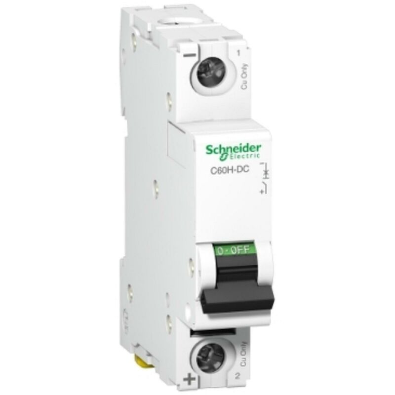 foto del prodotto schneider electric schnrider interruttore magnetotermico cc c60h dc 1p c 25a a9n61513