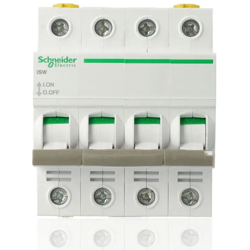 foto del prodotto schneider electric - sezionatore schneider 4p 63a 4 moduli a9s65463